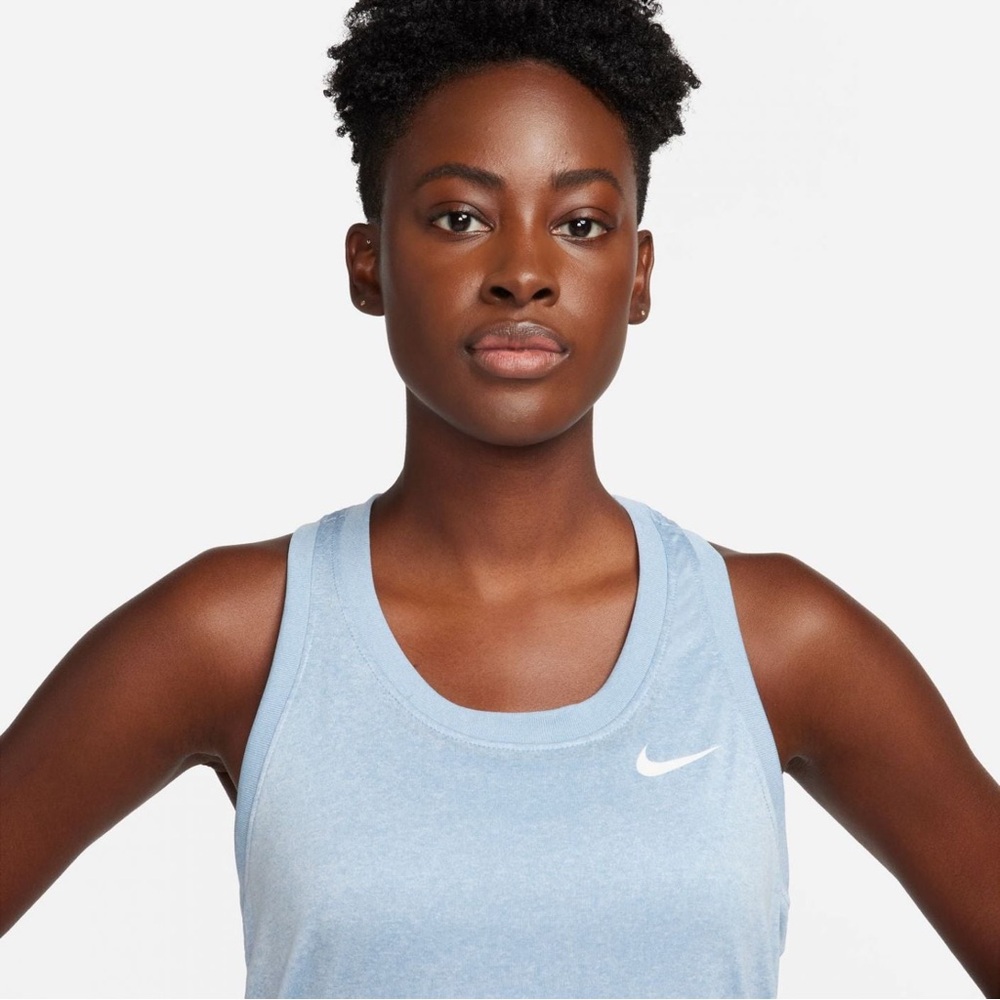 New Nike Dri-Fit Racerback Tank in Armory Light Blue - Picture 5 of 10